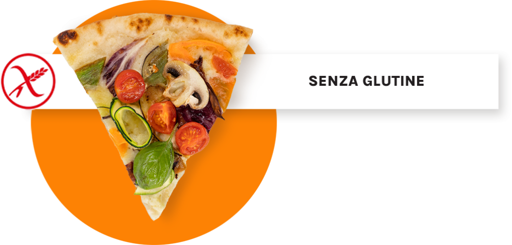 pizza senza glutine rivoli con verdure